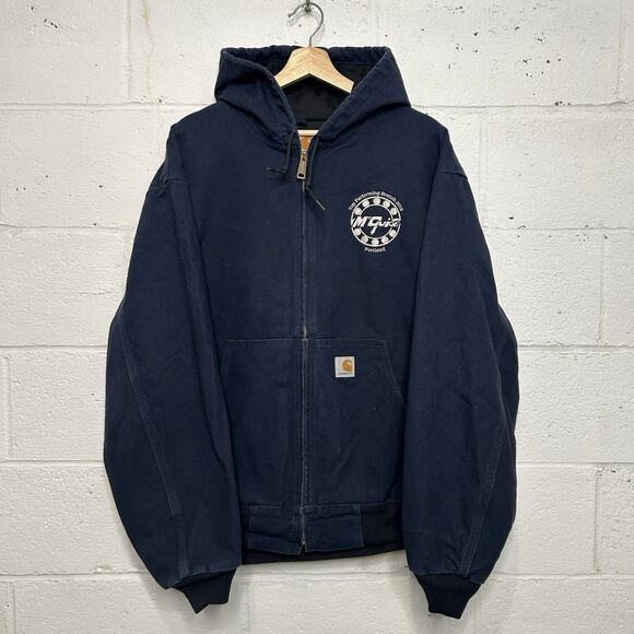 Carhartt Thermal-Lined Hooded Active Jacket “Dark Navy” J131